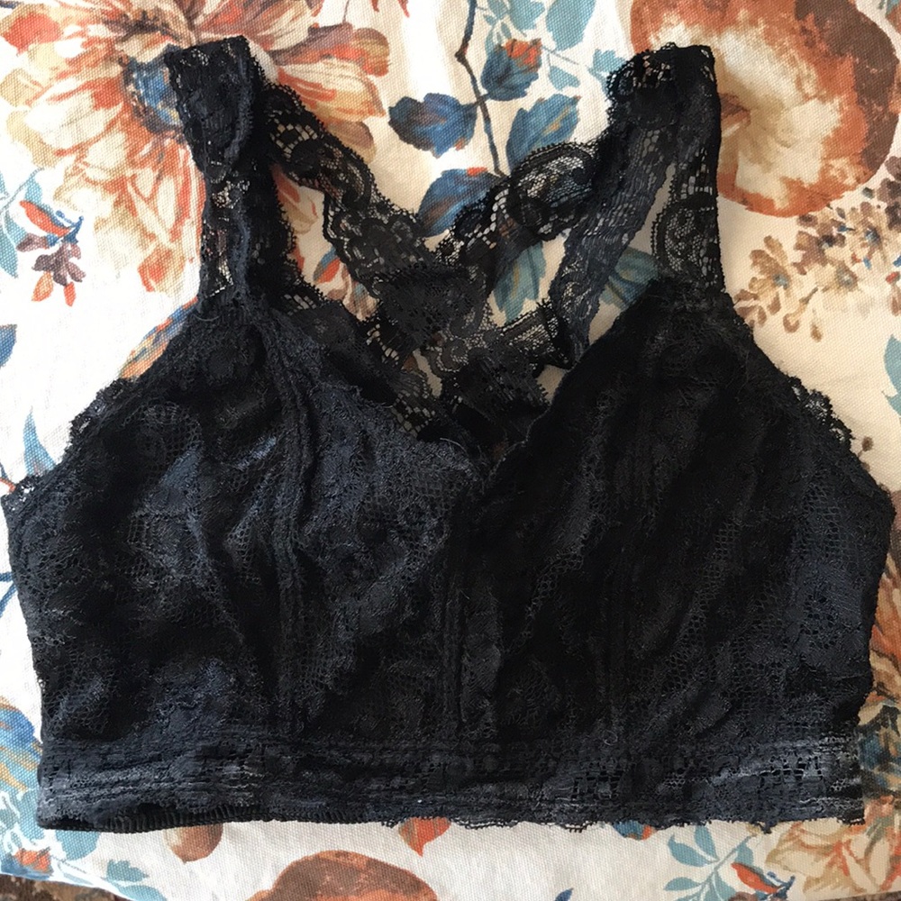 Black bralette